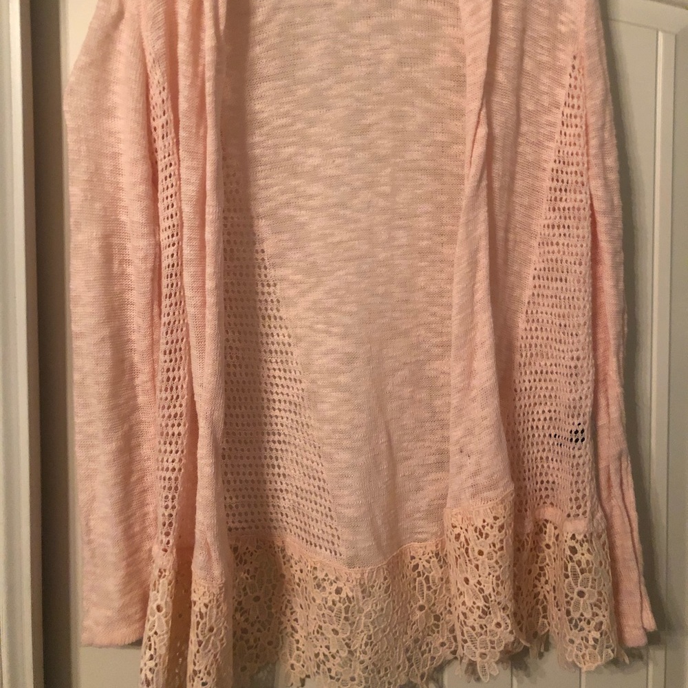 Pink Annie French cardigan